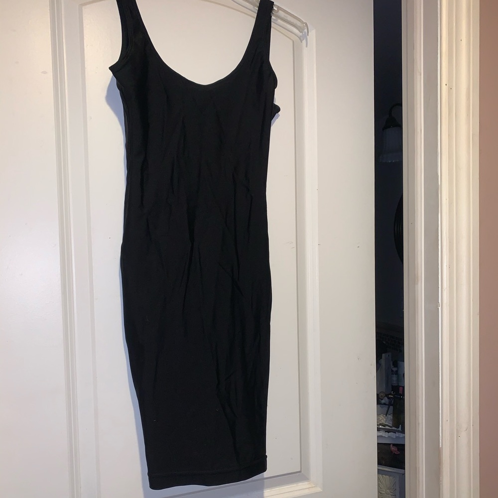 American apparel backless nylon dress